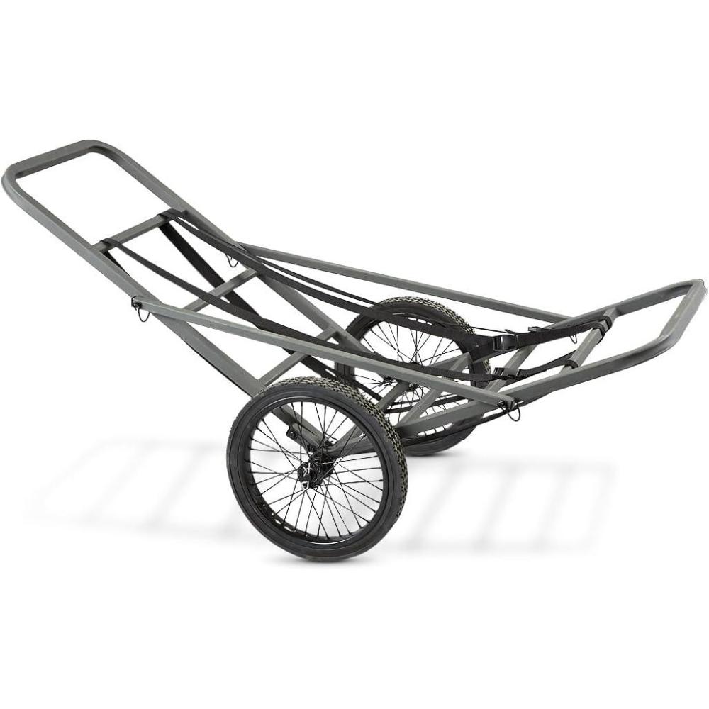 image:imageGuide Gear Aluminum Game Cart Deer Hauler Tree Hauling Hunting Gear Equipment with Wheels