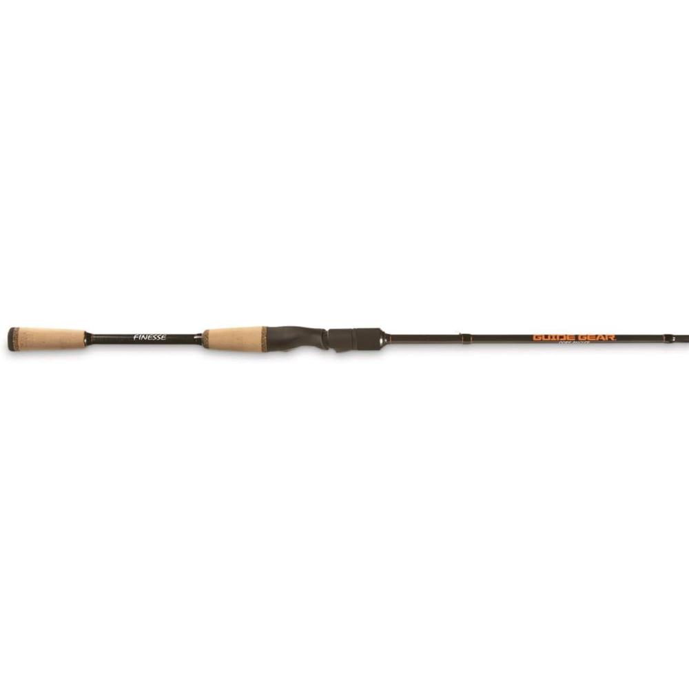 image:imageGuide Gear Core Angler Finesse Spinning Fishing Rod 6 Foot 6 Length Pole Medium Light Power Fast Action Fishing Gear66Medium LightFastFinesse