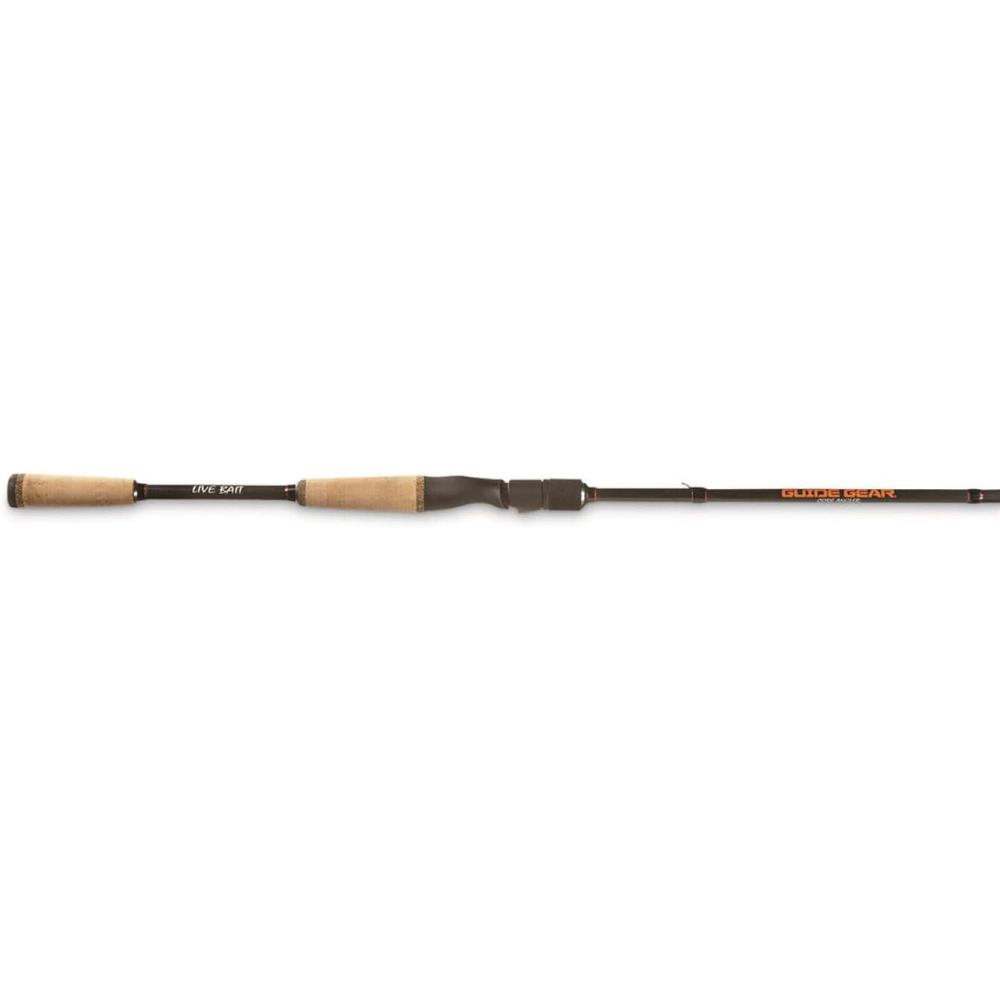 image:imageGuide Gear Core Angler Slip Bobber Spinning Fishing Rod 7 Foot 6 Length Pole Medium Light Power Fast Action Fishing Gear76  Medium Light  Fast  Live Bait