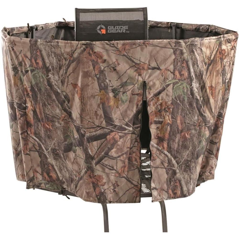 image:imageGuide Gear Half Hunting Blind Enclosure 20 Tripod Deer Stand Cover Camo