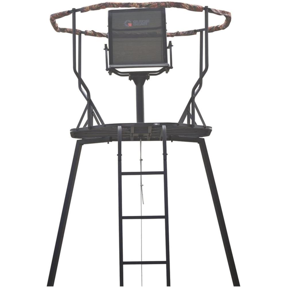 image:imageGuide Gear HeavyDuty 20 Hunting Tripod Stand Climbing Elevated Swivel Hunt Seat Gear Equipment Accessories