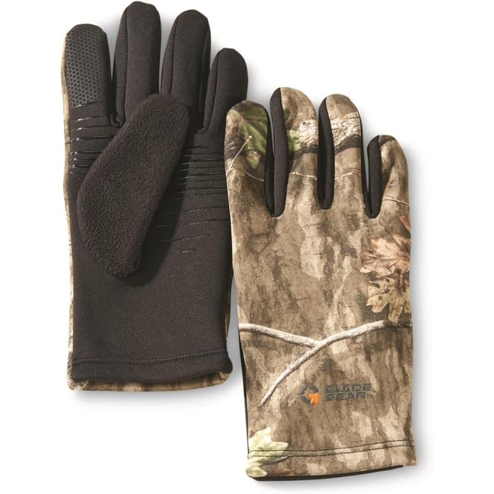 image:imageGuide Gear Stretch Fleece Touch Gloves Hunting Camo ClothingMossy Oak Roots