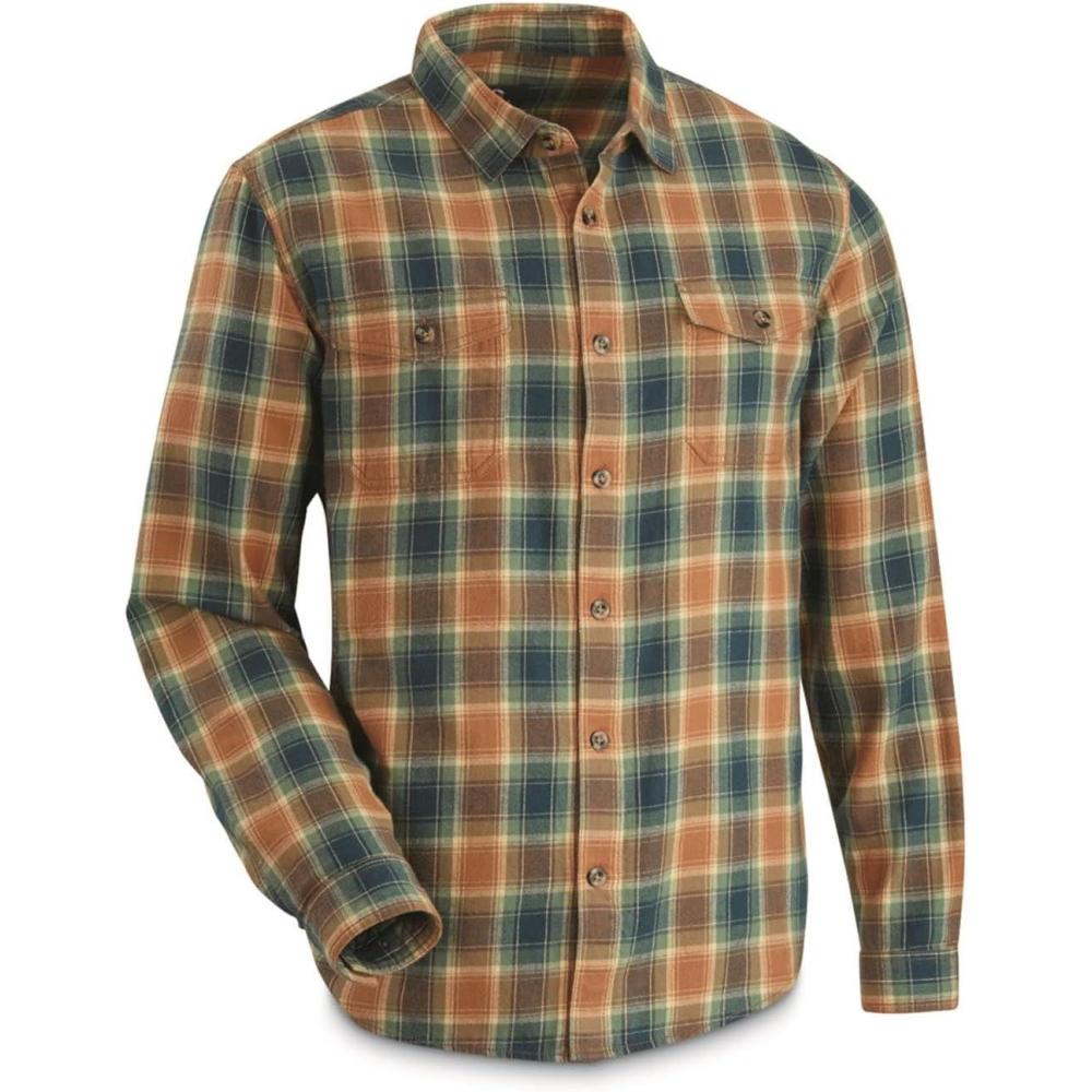 image:imageGuide Gear Two Harbors FlannelDeep Teal Plaid