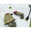 Guide Gear 10×12′ Canvas Wall Tent for Hunting, Outdoor Camping, Waterproof 4 Season Tents (Frame Not Included)
