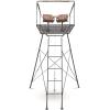 Guide Gear 12′ Hunting Climbing Tree Stand Tower with Ladder, 2 Person Treestand, Hunting Gear, Equipment, and Accessories