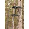 Guide Gear 18’ Ladder Tree Stand for Archery with Seat and Foot Platform, Bow and Deer Hunting Accessories