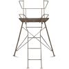 Guide Gear 6 Foot Tripod Hunting Tower Blind, 2-Man Stand Elevated, Hunting Gear Equipment Accessories, 4 by 4(Mossy Oak Country Roots)