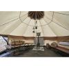 Guide Gear Base Camp Tent, Outdoor, Hiking, Hunting, Four Season Camping with Stove Jack
