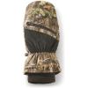 Guide Gear Brushed Tricot Insulated Pop-Top Mittens; Winter Hunting Camo Gloves(Mossy Oak Roots)