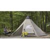 Guide Gear Camping Teepee Tent for Adults, Outdoor, Waterproof, Family, 8 Person, 18′ x 18′