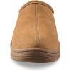 Guide Gear Clog Slippers for Men, Indoor Outdoor Suede Supportive Slippers(Cinnamon)