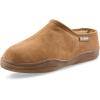 Guide Gear Clog Slippers for Men, Indoor Outdoor Suede Supportive Slippers(Cinnamon)