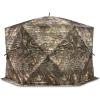 Guide Gear Educator Large Hunting Ground Blind, See-Through, 360 View, 3-4 Person Tent, Turkey, Duck, Deer Hunting Gear Equipment Accessories(Realtree APX)