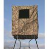 Guide Gear Elevated Deer Hunting Blind, Camo Tent for Tower Stand, 2 Person, Universal