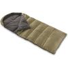 Guide Gear Fleece Lined Hooded 0-Degree Sleeping Bag for Adults and Kids Warm Winter Cold Weather Lightweight Portable for Camping, Backpacking, Hiking, Outdoors