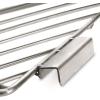 Guide Gear Folding Portable Stainless Steel Grill Grate, Camping Cooking Gear, Campfire Equipment, 36″