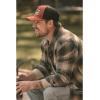 Guide Gear Heavyweight Flannel Shirt Jacket; for Working, Hunting or Casual Wear for Men(Red Plaid)