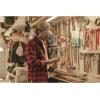 Guide Gear Heavyweight Flannel Shirt Jacket; for Working, Hunting or Casual Wear for Men(Red Plaid)