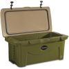 Guide Gear Ice Chest Camping Cooler Large and Rotomolded 90 Quart, Grizzly Bear Resistant(Tan/Green)