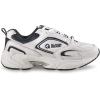 Guide Gear Lace Up Walking Shoes for Men, Comfortable Shoes for Work, Casual Working(White/Navy)