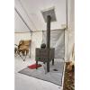 Guide Gear Large Outdoor Wood Burning Stove Portable with Chimney Pipe for Cooking, Camping, Tent, Hiking, Fishing, Backpacking