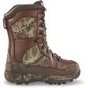 Guide Gear Leather Hunting Boots for Men Monolithic Extreme Waterproof Insulated, 2,400-gram Thinsulate Ultra(Mossy Oak Country Roots)