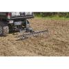 Guide Gear Leveling Landscape Rake, Attachment for ATV, UTV, Vegetable Garden, 60 Inches Wide with 17 Tines