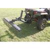 Guide Gear Leveling Landscape Rake, Attachment for ATV, UTV, Vegetable Garden, 60 Inches Wide with 17 Tines