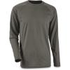 Guide Gear Lightweight Base Layer for Men, Compression Shirt Crew Top, Men’s Sports Compression Tops(Black)