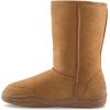 Guide Gear Men’s 10” Suede Slipper Boots, Fuzzy Indoor Comfort Booties(Cinnamon)