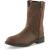 Guide Gear Men’s 10″ Western Wellington 2.0 Waterproof Boots; Cowboy Rodeo Work Boots Leather Waterproof Footwear(Distressed Brown)