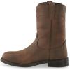 Guide Gear Men’s 10″ Western Wellington 2.0 Waterproof Boots; Cowboy Rodeo Work Boots Leather Waterproof Footwear(Distressed Brown)