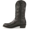 Guide Gear Men’s 12” Western 2.0 Waterproof Boots; Cowboy Rodeo Work Boots Leather Waterproof Footwear(Black)
