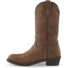 Guide Gear Men’s 12” Western 2.0 Waterproof Boots; Cowboy Rodeo Work Boots Leather Waterproof Footwear(Distressed Brown)