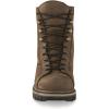 Guide Gear Men’s 2.0 Waterproof Lace-To-Toe Hunting Boots, Leather, Rubber Sole Shoes(Brown)