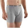 Guide Gear Mens Boxer Shorts Cotton Underwear Briefs 6 Pack with Elastic Waistband(Gray)