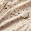 Guide Gear Men’s Crankbait Print Short Sleeve Button Up Shirt; for Casual Fishing(Oatmeal Crank Bait)