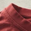 Guide Gear Men’s Henley Short Sleeve Tee Shirt; for Casual Outdoor Activities(Earth Red)