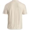 Guide Gear Men’s Henley Short Sleeve Tee Shirt; for Casual Outdoor Activities(Eggshell)