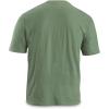 Guide Gear Men’s Henley Short Sleeve Tee Shirt; for Casual Outdoor Activities(Ivy Green)