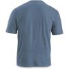 Guide Gear Men’s Henley Short Sleeve Tee Shirt; for Casual Outdoor Activities(Ocean Blue)
