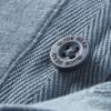 Guide Gear Men’s Henley Short Sleeve Tee Shirt; for Casual Outdoor Activities(Ocean Blue)