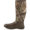 Guide Gear Men’s High Camo Bogger Rubber Boots, Waterproof Rain Hunting Shoes(Realtree Apx)