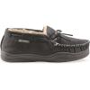 Guide Gear Men’s Moccasin Slippers Suede Chukka, Indoor and Outdoor Bedroom House Slippers(Charcoal)