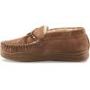 Guide Gear Men’s Moccasin Slippers Suede Chukka, Indoor and Outdoor Bedroom House Slippers(Spice)
