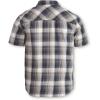 Guide Gear Men’s Plaid Short Sleeve Button Up Shirt; for Casual Outdoor Activities(Indigo)