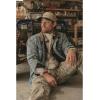 Guide Gear Men’s Quilt-Lined Denim Jacket 2.0; Cotton Button Down Cowboy Jean Coat(Medium Stonewash)