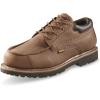 Guide Gear Men’s Rugged Timber Waterproof Oxford Shoes; Moisture Wicking Insoles, Casual Footwear(Canteen Brown)