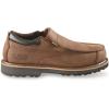 Guide Gear Men’s Rugged Timber Waterproof Slip-On Shoes; Moisture Wicking Insoles, Casual Footwear(Canteen Brown)
