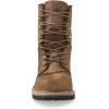 Guide Gear Men’s Sawtooth 2.0 Logger Work Boots, Leather Uppers, Rubber Sole Shoes(Brown)